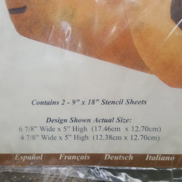 NEW Stencil Ease Clay Pots Stencil Garden Series - Picture 2 of 3